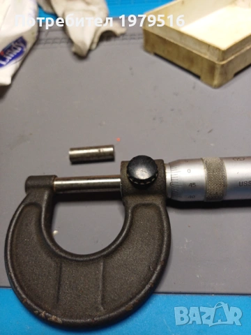 Продавам микрометър 0÷25 мм, снимка 2 - Измервателни инструменти - 54237685