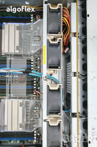 Сървър Supermicro 6028U 12LFF 2U X10DRU-i+ 2*E5-2690v4 32GB 9300-8i, снимка 5 - Работни компютри - 55187253