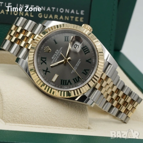 Rolex Datejust 41mm Two-Tone Yellow Gold Jubilee Automatic Различни Варианти, снимка 2 - Мъжки - 54060754