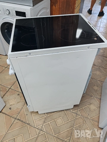 Тясна 50 см свободно стояща печка с керамичен плот Electrolux с 2 години гаранция! , снимка 7 - Печки, фурни - 55182146