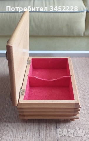 Кутия дървена за карти за ценители , снимка 5 - Декорация за дома - 54172099