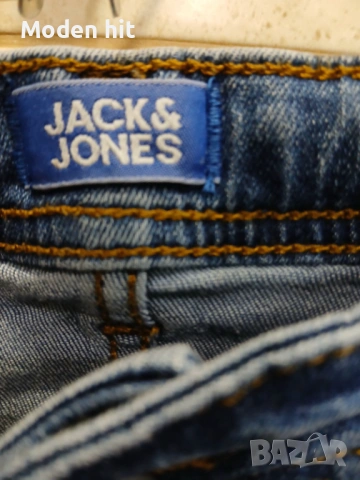Jack & Jones размер 176 см./16 г. - дънки за тийнеджър/мъж, снимка 4 - Дънки - 54447567