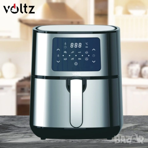 Фритюрник AirFryer Voltz, снимка 8 - Фритюрници - 54682561
