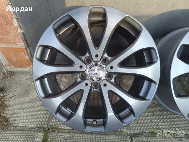 ОРИГИНАЛНИ джанти 18 ' цола 5x112 MERCEDES BENZ / Мерцедес 8J ET38 + датчици, снимка 7 - Гуми и джанти - 54495698