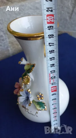Красива декоративна ваза и купа-листо, снимка 13 - Вази - 55533961