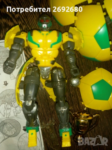 Трансформираща се футболна топка/робот , снимка 3 - Коли, камиони, мотори, писти - 48769538