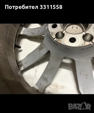 Джанти AUDI 235/55/18 с всесезонни Гуми перфектни, снимка 4 - Гуми и джанти - 55589650