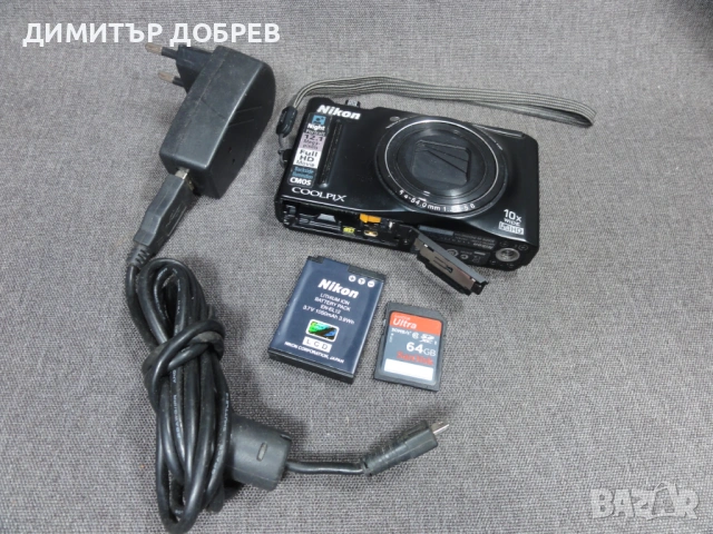 ЦИФРОВ ФОТОАПАРАТ NIKON COOLPIX S8100 12.1MP 10X ZOOM CMOS DIGITAL CAMERA Y2K RETRO DIGICAM, снимка 13 - Фотоапарати - 54712550