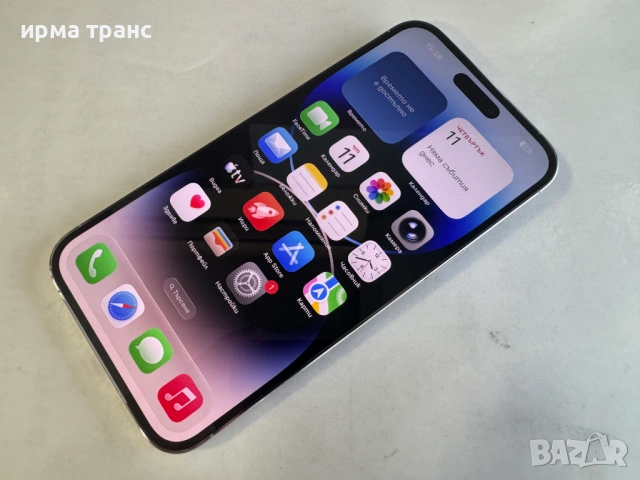  iPhone 14 Pro Max  512gb Duos 92% батерия.Гаранция, снимка 2 - Apple iPhone - 54869307