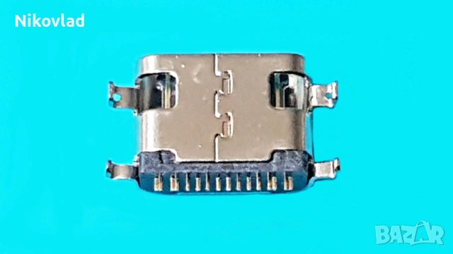 Букса (конектор) USB-3.1 SMT USB Connector Type C (16pin), снимка 2 - Резервни части за телефони - 32975797