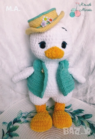 Пате - ръчно плетена играчка , снимка 6 - Плюшени играчки - 54726214