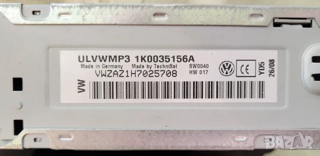 Оригинално радио/CD VW Golf, Touran, Caddy, снимка 4 - Аксесоари и консумативи - 55674282