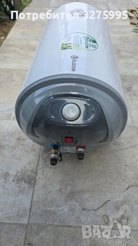 хоризонтален Бойлер Елдом 50L, снимка 3 - Бойлери - 54489158