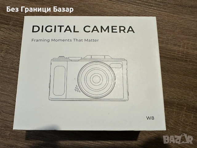 Нова Компактна 5K камера 80MP автофокус 18X zoom 2 батерии Фотоапарат, снимка 2 - Фотоапарати - 54089681