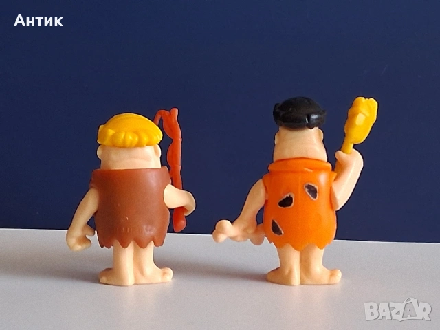 Стари Играчки Kinder Фред и Барни, снимка 6 - Колекции - 55075878