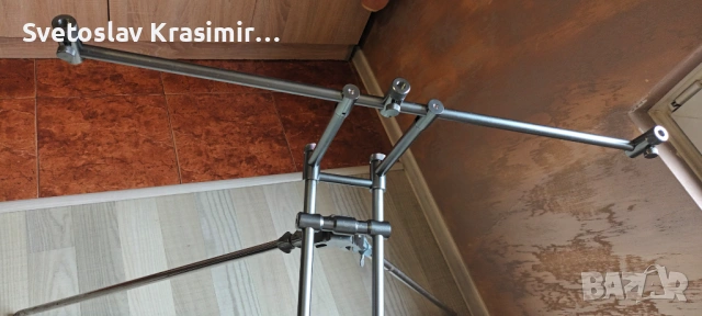 Стойка за  три въдици, снимка 3 - Такъми - 53995818