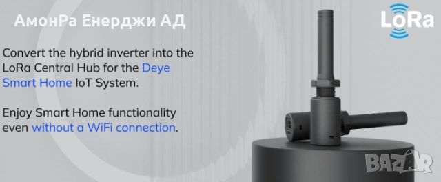 Интелигентен безжичен предавател DEYE Smart Transmitter SUN-SMART-TX01 , снимка 3 - Друга електроника - 54037777
