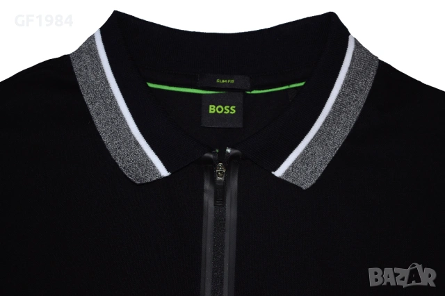 Boss - мъжка тениска, размер L, снимка 2 - Тениски - 54356736