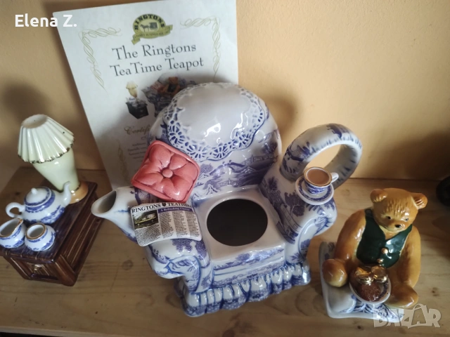 Ringtons Cardew - колекционерски чайник със захарница - време за чай, снимка 10 - Декорация за дома - 54142403