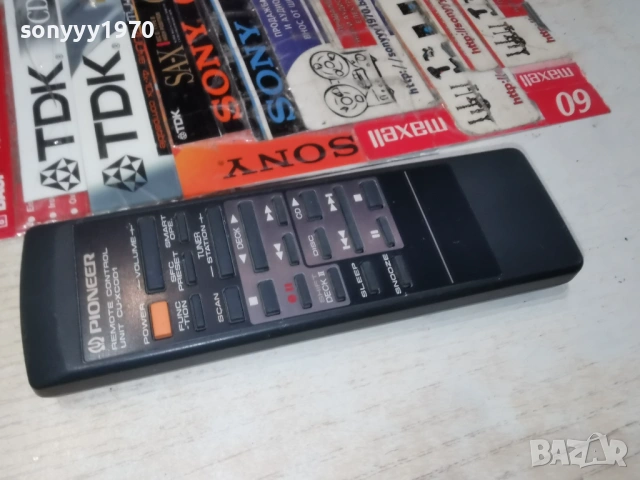 PIONEER CU-XC001 AUDIO REMOTE-ВНОС SWISS 0205261901М, снимка 3 - Ресийвъри, усилватели, смесителни пултове - 54391372