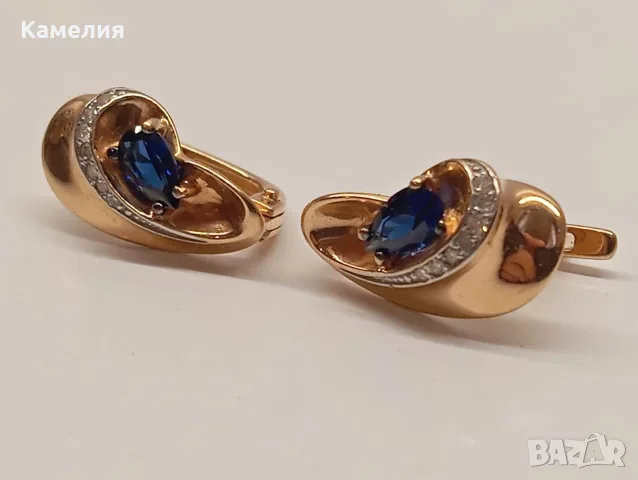 Руско злато. Обеци , снимка 6 - Обеци - 55642978