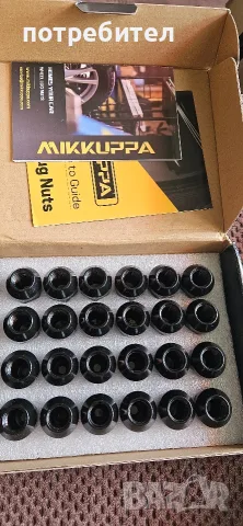 MIKKUPPA 24 гайки за джанти  M14x1.5 jeep, wrangler.. , снимка 4 - Части - 55414417