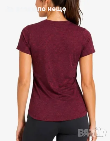 UNDER ARMOUR Tech Ssc Twist Tee Red Дамска Тениска👕Дамска Блуза С Къс Ръкав Код P2822, снимка 5 - Тениски - 55319952