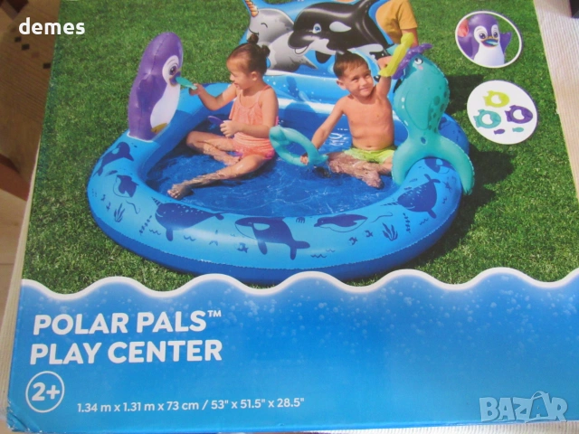 Воден център за игра Polar Pals134 x 131 x 73 см-басейн и надуваеми играчки, нов, снимка 2 - Надуваеми играчки - 54975948