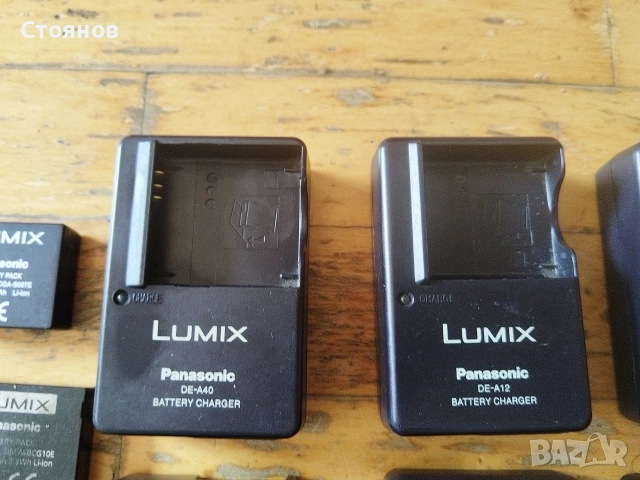 Зарядни и батерий за камери Panasonic, снимка 4 - Батерии, зарядни - 54535507
