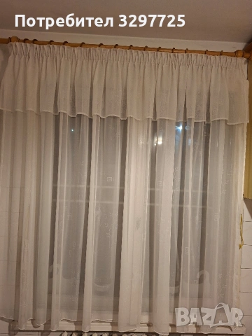 ПЕРДЕТА💐🍁🍀🤍🍁, снимка 17 - Пердета и завеси - 45853930