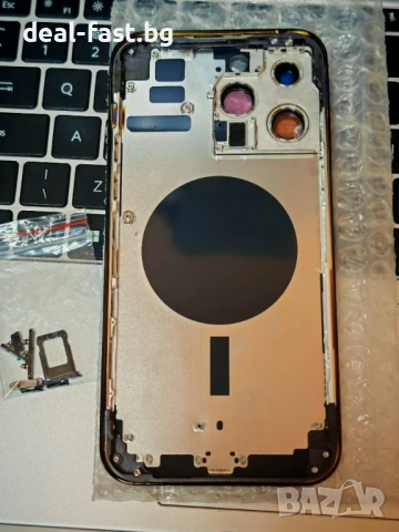 Нов Капак Корпус за iPhone 14 Pro Max / Space Black /, снимка 2 - Резервни части за телефони - 54222382