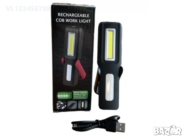 Диодна лампа с 5 метра кабел и кука за закачане. Захранващо напрежение: 12 V Брой LED диоди: 15 Кабе