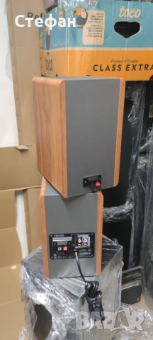 Аудио система Edifier - R1280T, кафява, снимка 4 - Тонколони - 54766197