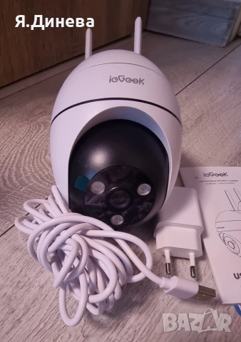 Wi-fi Камера ioveek, снимка 2 - Камери - 54221220