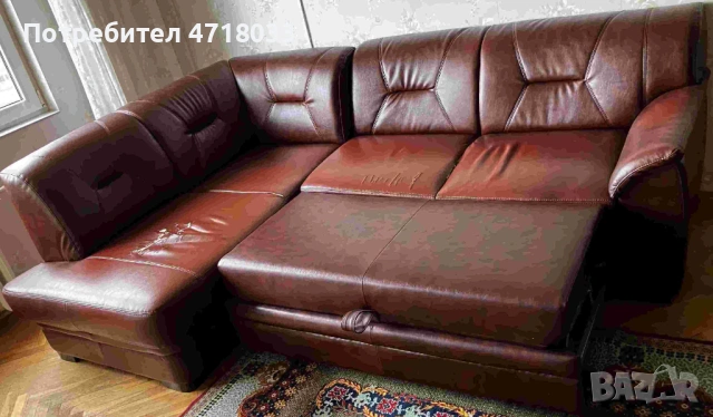 Ъглов Диван в добро състояние, снимка 5 - Дивани и мека мебел - 54014306
