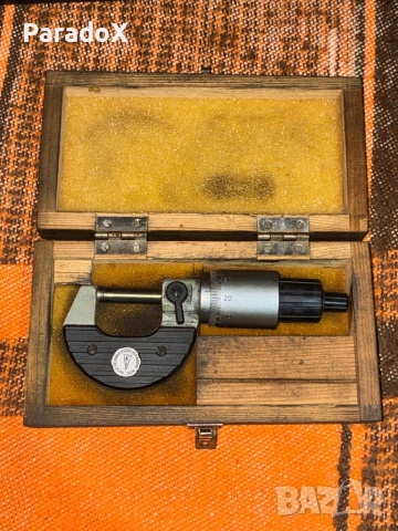Микрометър 0.25мм и Електронен шублер, снимка 2 - Шублери - 54256961