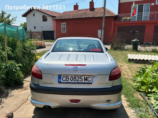 **Продавам Peugeot 206 CC, 1\.6 бензин, 2004 г\.*, снимка 9 - Автомобили и джипове - 55338876
