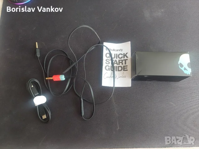 Безжични слушалки с микрофон Skullcandy - Crusher Wireless, черни , снимка 6 - Bluetooth слушалки - 55337300