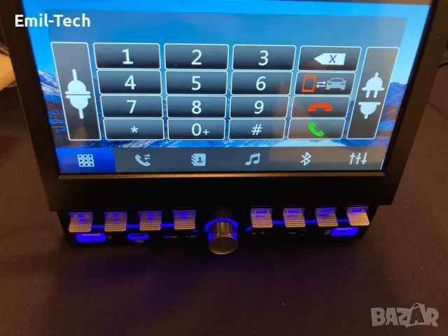 VECHTEL 7" 1 DIN мултимедия с CarPlay, Android Auto и камера, снимка 12 - Аксесоари и консумативи - 55502201
