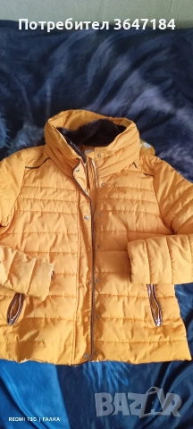 Зимно късо, вталено яке, снимка 2 - Якета - 53983981