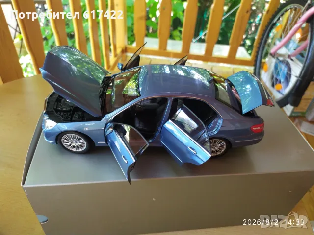 1:18 Метален модел на Mercedes Benz E Class W212 , Minichamps, снимка 10 - Колекции - 55531553