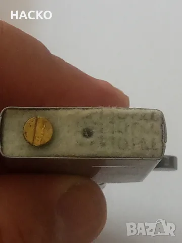 Запалка ZIPPO с Полиран Хромиран Корпус и Емблема на Гекон 100% Оригинална Внос от Англия, снимка 11 - Запалки - 55301471