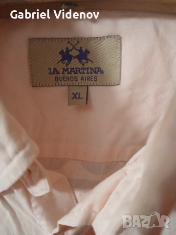 Мъжка риза La Martina., снимка 3 - Ризи - 54873761