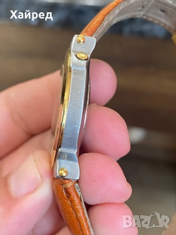 Мъжки Часовник  Junghans Mega радиосверяем с щраусова кожа  , снимка 5 - Мъжки - 51013537