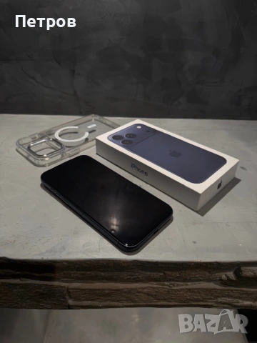 КАТО ЧИСТО НОВ Iphone 17 Pro Max Blue + калъф, снимка 6 - Apple iPhone - 54896070