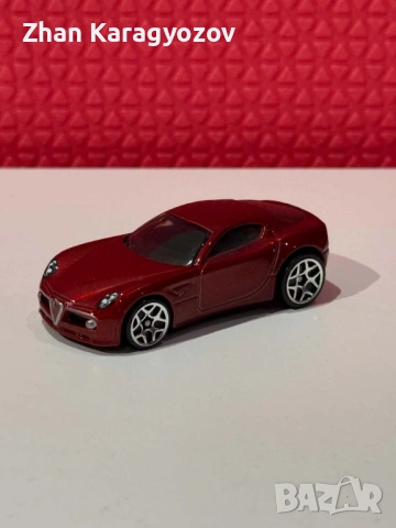 🔥 Hot Wheels Alfa Romeo 8C Competizione | Loose / Отворена | Отлично състояние