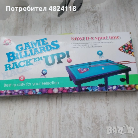 Настолен билярд