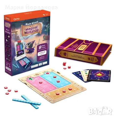 образователна игра Osmo Math Wizard and the Magical Workshop
