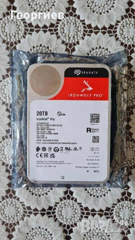 Хард диск Seagate Ironwolf Pro 20 TB
