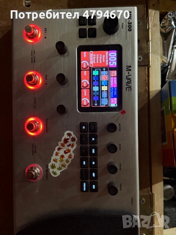 M-VAVE MK300 Китарен мулти-ефект процесор, снимка 5 - Други - 54963650